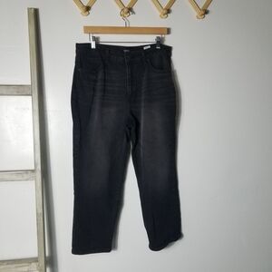 TIME AND TRU WOMEN'S BLACK HIGH RISE JEANS SIZE 16